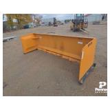 9' Industrias America Skid Steer Q/C Snow Pusher