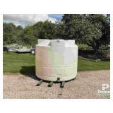 *O/S 1000 Gal HDPE Water Tank on Platform / Skid