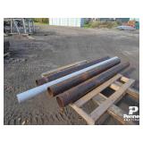 6' Steel Pipes & 4' PVC pipe