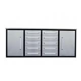 Steelman 7' SS Garage Cabinet Workbench