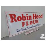 Robin Hood Door Handle & Porcelain Sign