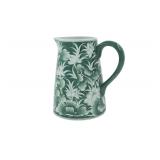 BLOOMING WORLD HAND PAINTED PITCHER