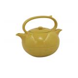 DOUBLE SPOUTED VINTAGE INVENTO HALL POTTERY TEAPOT