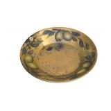 TOLEWARE PAINTED LIME FRUIT BOWL