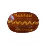 LESTER P. BREINGINGER SIGNED PENNSYLVANIA REDWARE PLATTER