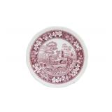 VINTAGE COPELAND SPODE 'SPODE'S TOWER' ENGLAND SALAD PLATES - 8 PIECES