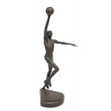 LTD EDITION BRONZE 'DR J' 1987 BY BARNEY BRIGHT