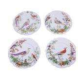 4 MARK ROBERTS COLLECTION PHEASANT / BIRD PLATES