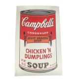 AFTER ANDY WARHOL CHICKEN N' DUMPLINGS LTD ED PRINT