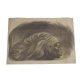 CHARLES WHITE 1965 'JUBA' LITHOGRAPH SIGNED