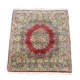 HAND KNOTTED PERSIAN KERMAN RUG 4 FT