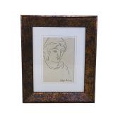 DIEGO RIVERA (1886-1957) PENCIL SKETCH