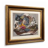 GINO SEVERINI ITALIAN 1883-1966 NATURA MORTA GOUACHE
