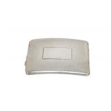 ART DECO ENGLISH STERLING SILVER CIGARETTE CASE