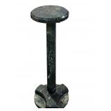 ART DECO ITALIAN VERDE MARBLE PEDESTAL