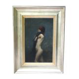 LARGE ZIN LIM OIL ON CANVAS NUDE IMPRESSIONIST