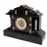 RICHARD & CIE FRENCH MARBLE MANTLE CLOCK