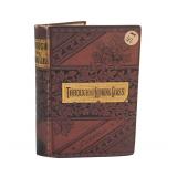 ANTIQUE EDITION OF THROUGH THE LOOKING GLASS BY LEWIS CARROLL