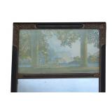ART DECO TRUMEAU MIRROR MAXFIELD PARRISH