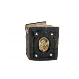ANTIQUE FAMILY PHOTO ALBUM FILLED WITH TIN TYPES, ETC.