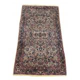 HAND KNOTTED LAVAR KERMAN RUG 6ft