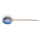 14K Gold Butterfly Wing Stick Pin