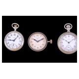 Elgin, Waltham, and 8 Day Watches