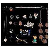 Sterling Rings and Other Vintage Jewelry