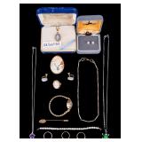 Bulova, Gold Filled, Sterling, & Wedgwood Jewelry