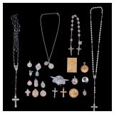 Rosaries and Religious Medallions