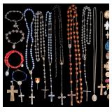 Cross Pendants, Rosaries, and More