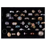 Vintage Cocktail and Other Rings (39)