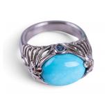 Turquoise Sterling Ring