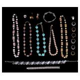 Art Deco Glass Necklaces and More
