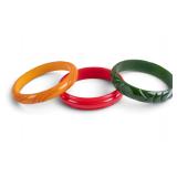Vintage Bakelite Bangles