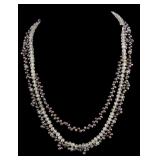 Pearl and Silver Necklace