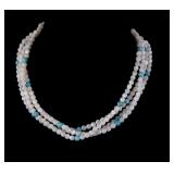 MOP and Sterling Necklace