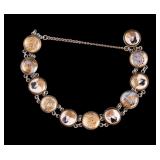Antique Imari Porcelain Bracelet