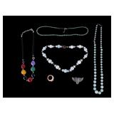 Jade, Silver and Stone Jewelry