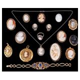 Antique Cameos and Jewelry