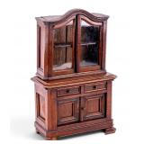 Victorian Style Salesman Sample China Cabinet