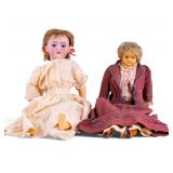 DEP German Bisque & Composite & Wax Dolls