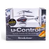 Brookstone U-Control Cloud Force RC Helicopter