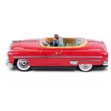 Ichiko 1953 Pontiac Convertible Tin Friction Toy