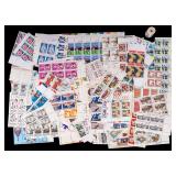 U.S. Postage Stamps, Plate Blocks, Sheets