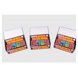 1987 Topps Baseball Rack Pack Boxes (3)