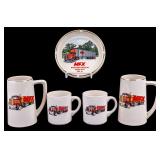 MFX Steins, Mugs, Ashtray