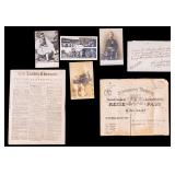 Civil War, World War II Photographs, Ephemera
