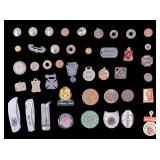 Vintage Advertising, Pins, Tokens, Misc
