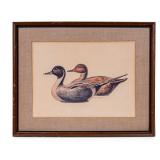 Midcentury Framed Print RF Harnett Ducks Realism